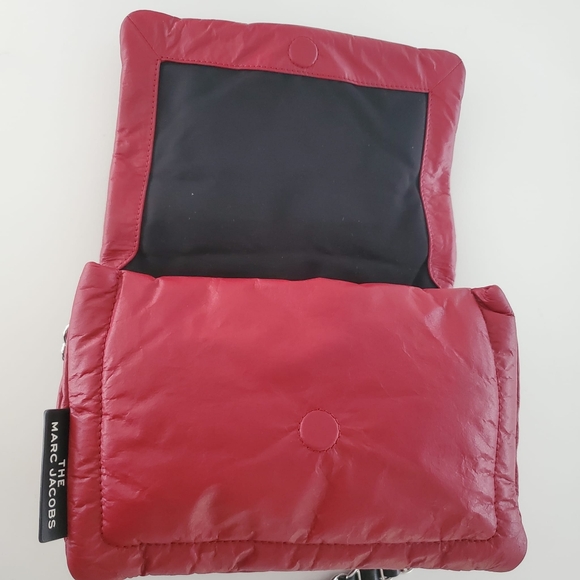 Marc Jacobs Red Calfskin Pillow Bag - Picture 3 of 9